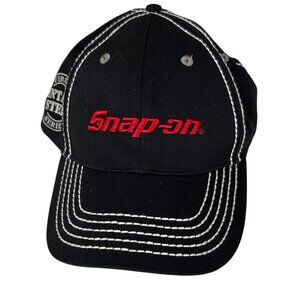 Snap-On Vintage Steel Series Black Baseball Cap One‎ Size Choko Motorsports